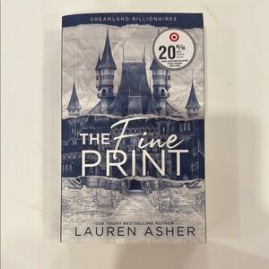 The Fine Print Book by Lauren Asher